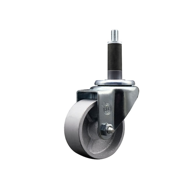 3'' Semi Steel Wheel Swivel 1'' Expanding Stem Caster
